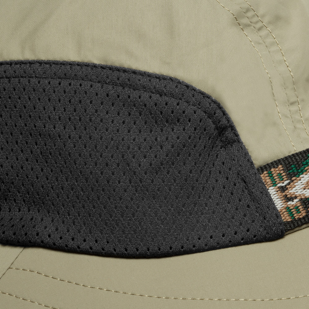 A studio photo showing the crown mesh on the Adventure Hat